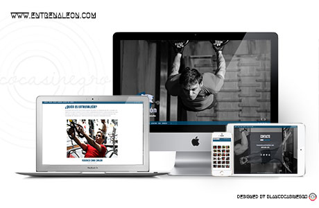 diseo de web para entrenador personal