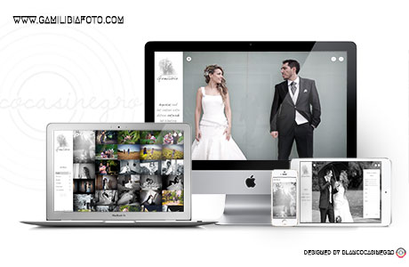 Diseño de web para fotógrafo de bodas