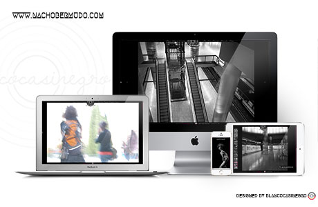 WEbsite realizado para fotgrafo profesional