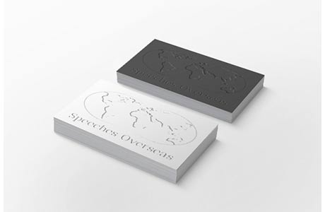 Tarjetas de visita para speaker